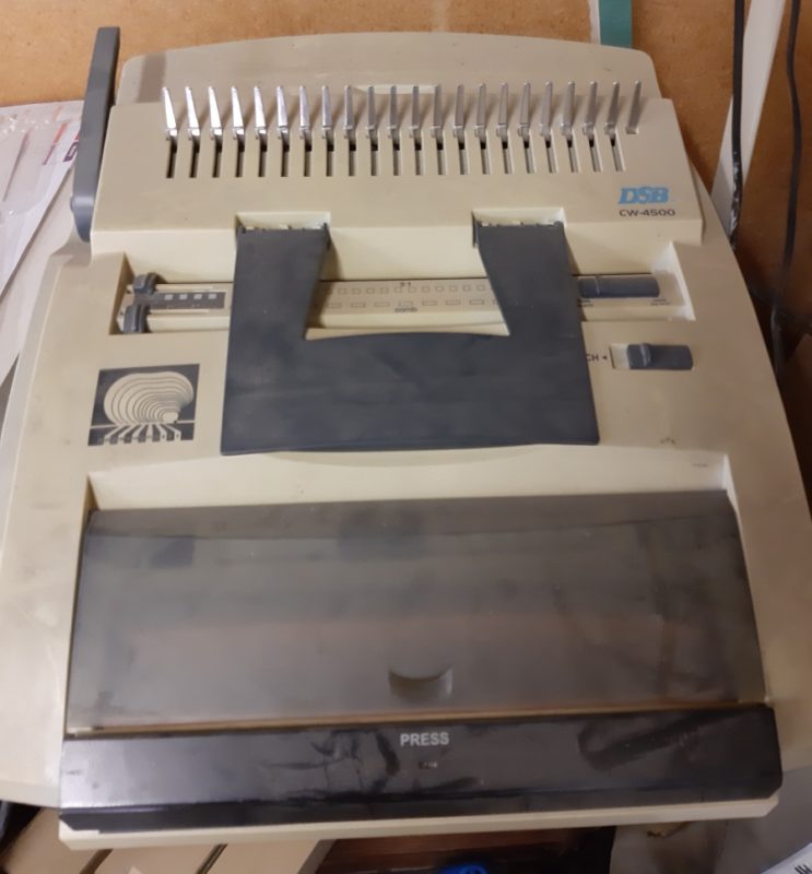 Perfo relieur DSB CW 4500